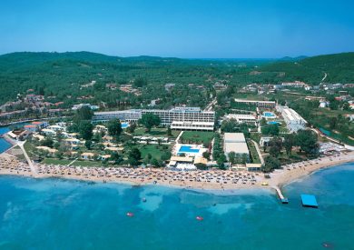 Grcka hoteli letovanje, Krf, Mesongi, Hotel Messonghi Beach, panorama