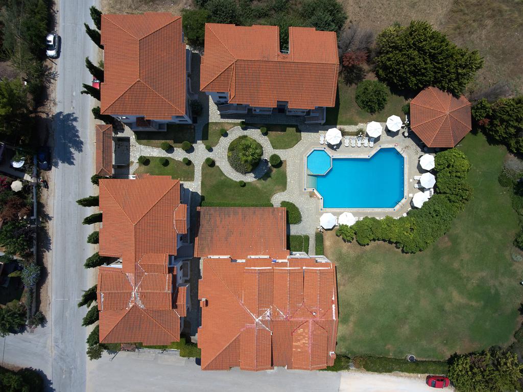 Grcka hoteli letovanje, Halkidiki, Nikiti,Acrotel Lily Ann Village,snimak iz vazduha