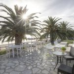 Grcka hoteli letovanje, Halkidiki, Elia Beach,Acrotel Lily Ann Beach,bašta