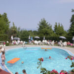 Grcka hoteli letovanje, Kriopigi,Halkidiki,Kassandra Bay hotel,bazen izgled