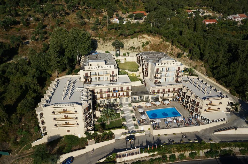 Grcka hoteli letovanje, Krf, Agios Ioannis Peristeron, Hotel Belvedere, panorama