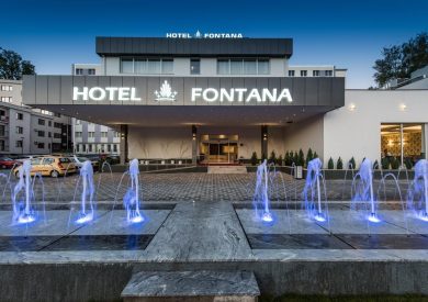 Banje,Vrnjačka Banja, smeštaj, Hotel Fontana, ulaz