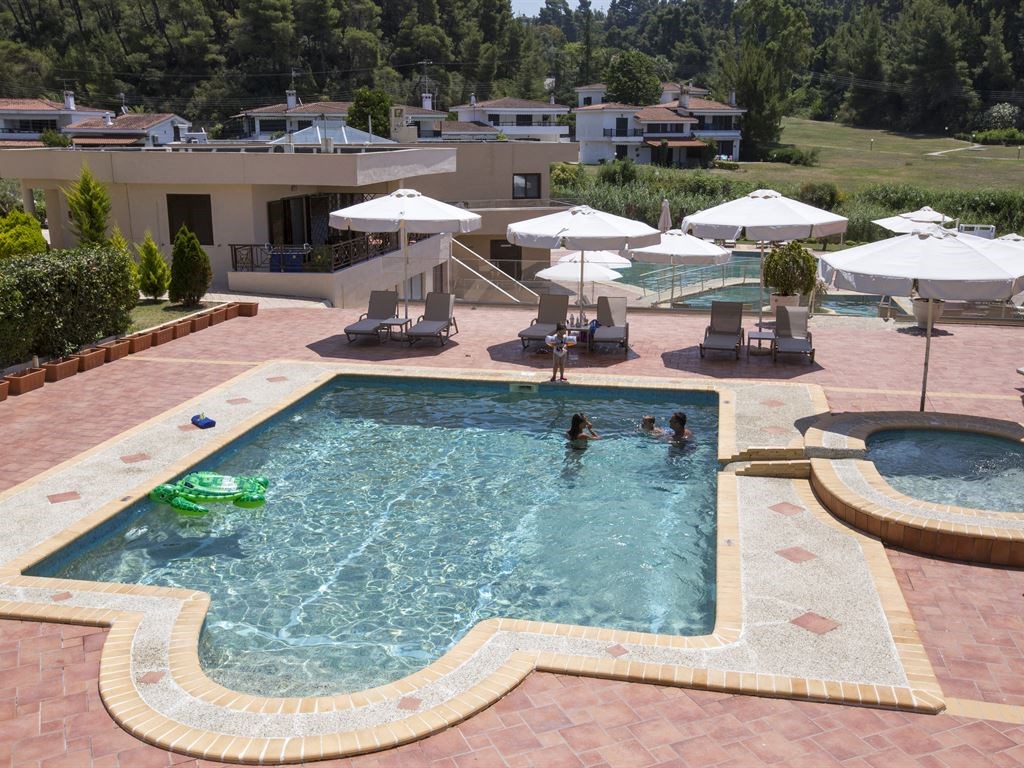 Grcka hoteli letovanje, Halkidiki, Elani Bay Resort, pored bazena