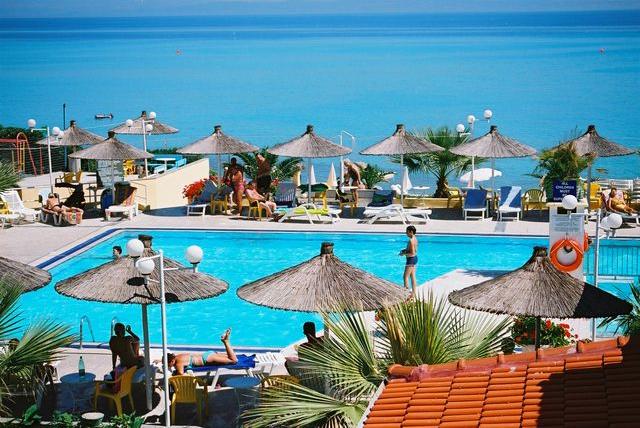 Grcka hoteli letovanje, Halkidiki, Hanioti,Sousouras,bazen