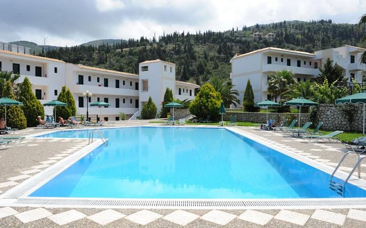 Grcka hoteli letovanje, Lefkada, Agios Nikitas, Hotel Santa Marina, eksterijer