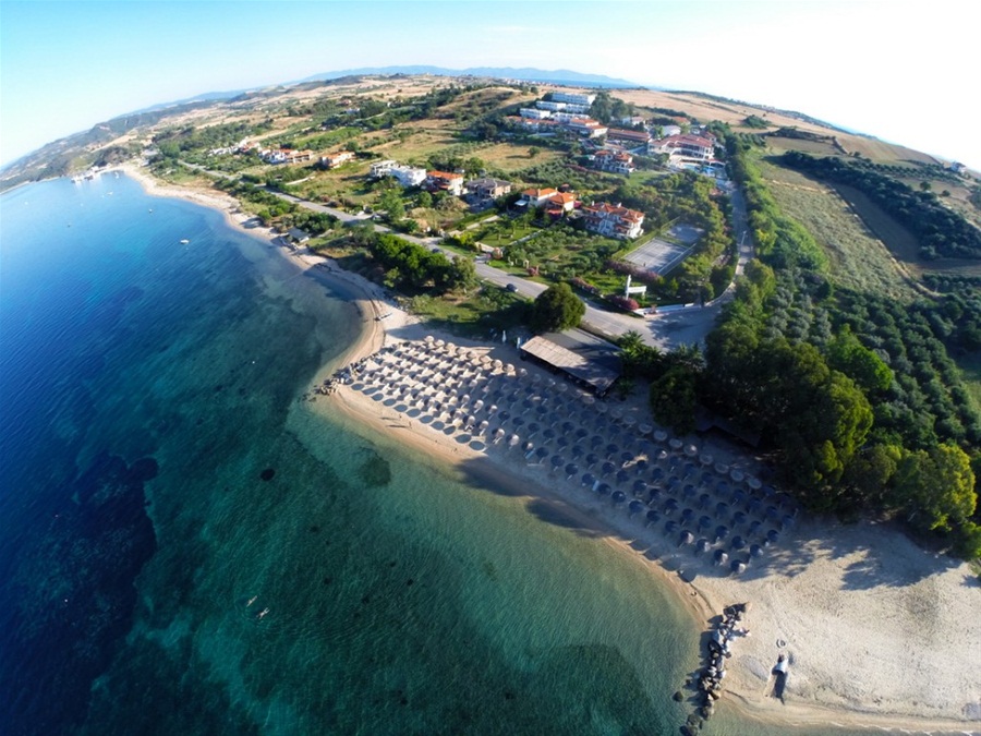 Grcka hoteli letovanje, Halkidiki, Uranopolis,hotel Alexandros Palace,plaža