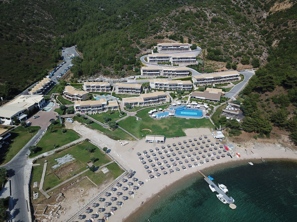 Grcka hoteli letovanje, Tasos, Agios Ioannis, Hotel Thassos Grand Resort, panorama