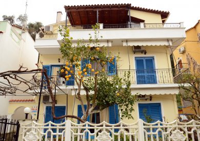 Grcka apartmani letovanje, Parga, vila Janis, eksterijer