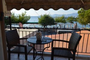 Grčka apartmani letovanje, Pefki Evia, Marina, pogled sa terase, letovanje u Grčkoj