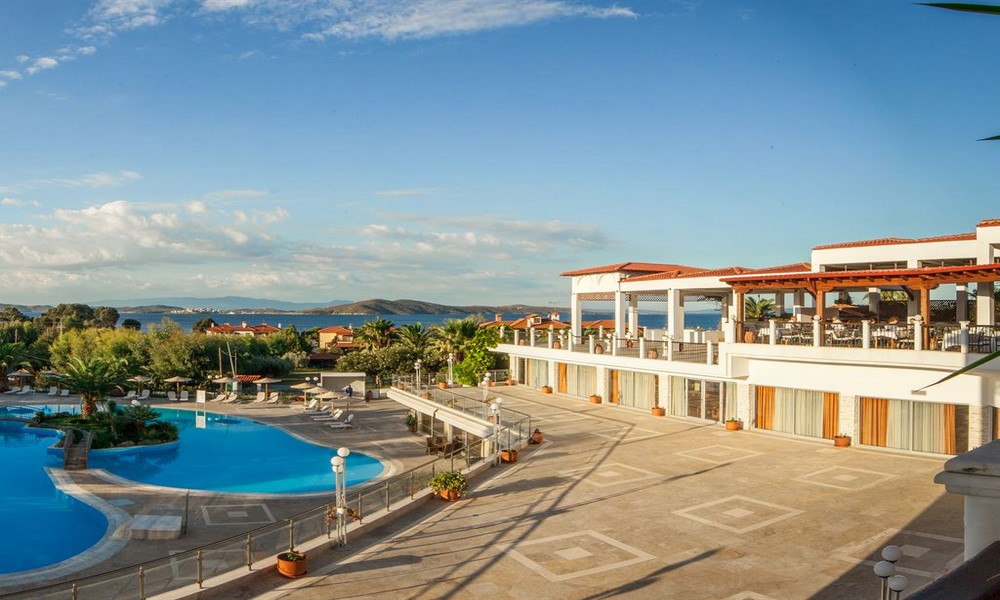 Grcka hoteli letovanje, Halkidiki, Uranopolis,hotel Alexandros Palace,hotelski bazen