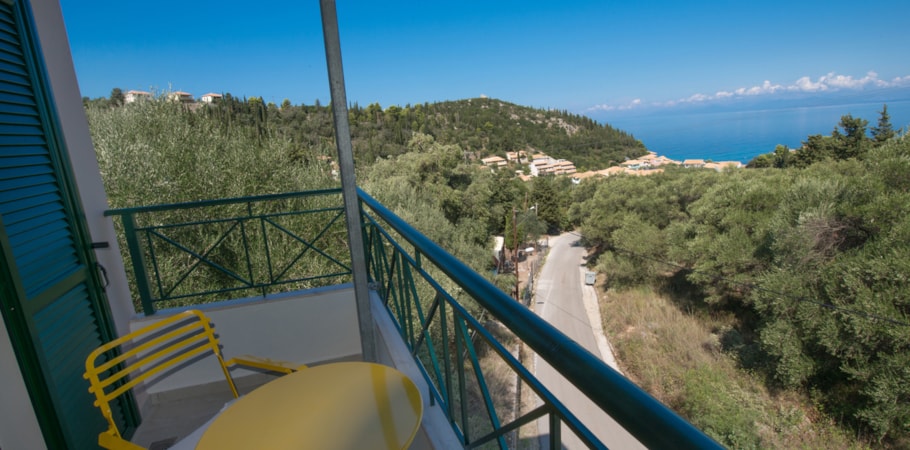 Grcka hoteli letovanje, Lefkada, Agios Nikitas, Hotel Santa Marina, terasa