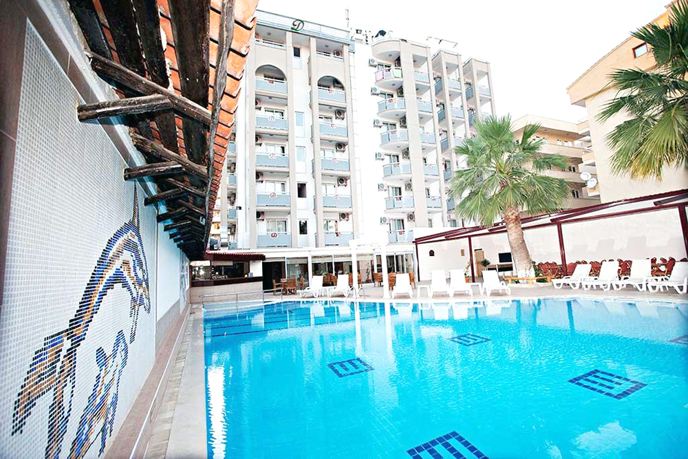Letovanje Turska autobusom, Kusadasi, Hotel Dabaklar,izgled bazena