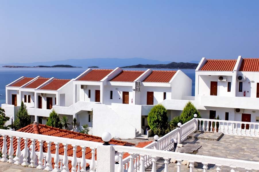 Grcka hoteli letovanje, Halkidiki, Uranopolis,hotel Akti Ouranopoli,pogled sa terase