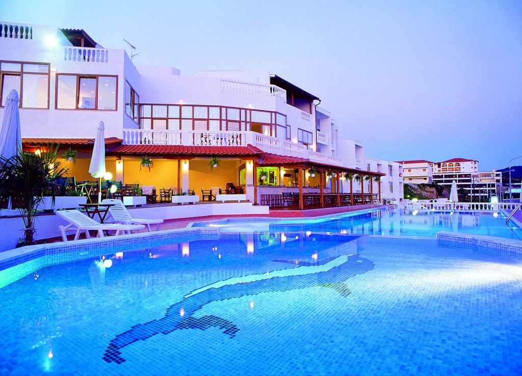 Grcka hoteli letovanje, Halkidiki, Uranopolis,hotel Akti Ouranopoli,bazen