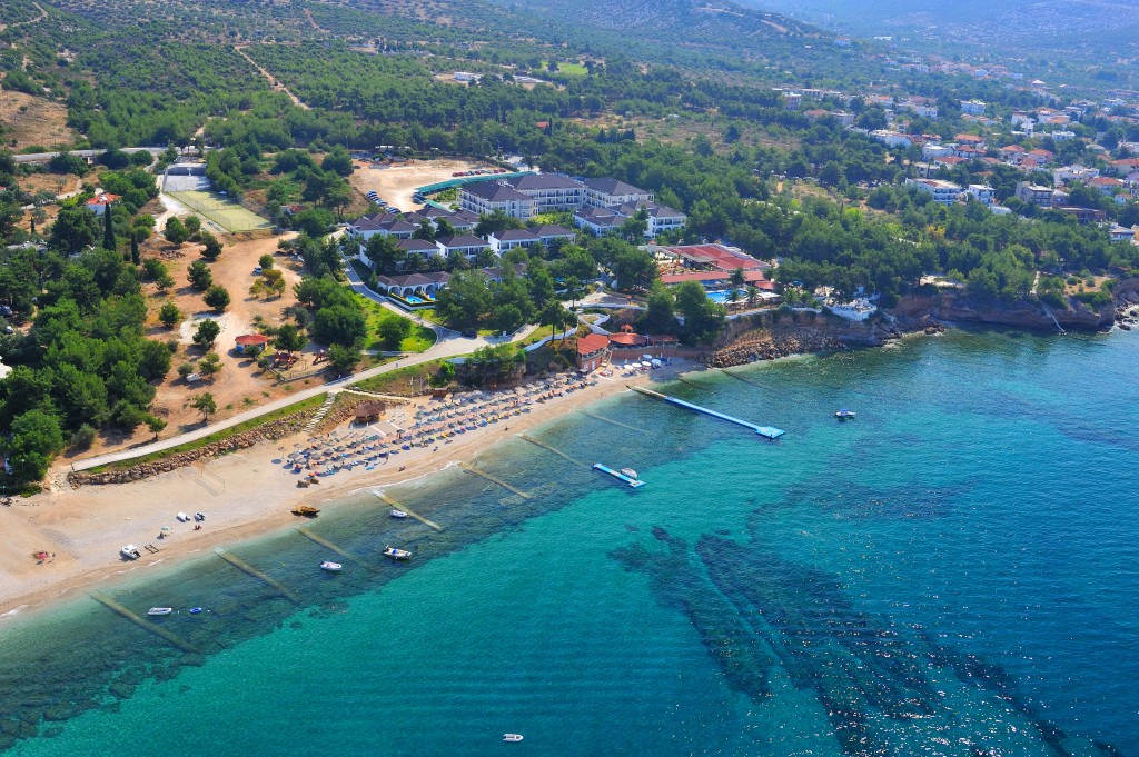 Grcka hoteli letovanje, Tasos, Potos, Hotel Alexandra Beach&Spa, panorama
