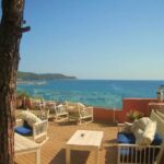 Grcka hoteli letovanje, Tasos, Potos, Hotel Alexandra Beach&Spa, pogled sa terase