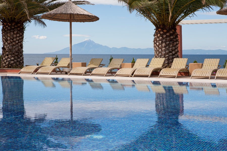 Grcka hoteli letovanje, Tasos, Potos, Hotel Alexandra Beach&Spa, spoljnji bazen