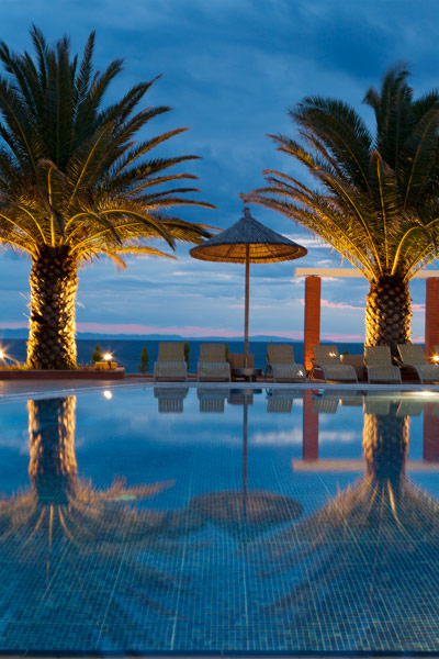 Grcka hoteli letovanje, Tasos, Potos, Hotel Alexandra Beach&Spa, bazen pogled
