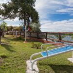 Grcka hoteli letovanje, Tasos, Potos, Hotel Alexandra Beach&Spa, dvorište