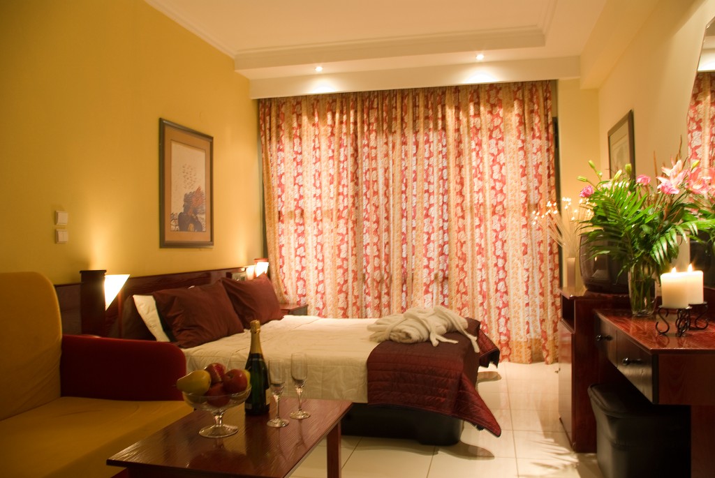 Grcka hoteli letovanje, Paralia, Mediterranean Resort,soba izgled