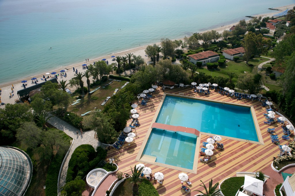 Grcka hoteli letovanje, Halkidiki, Kalithea,Pallini Beach,panoramski izgled
