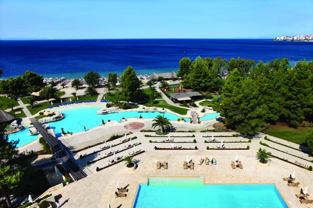 Grcka hoteli letovanje, Halkidiki, Porto Carras Meliton,otvoreni  bazen