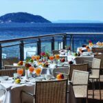 Grcka hoteli letovanje, Halkidiki, Porto Carras Meliton,otvoreni deo restorana