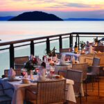 Grcka hoteli letovanje, Halkidiki, Porto Carras Meliton, većera na otvorenom