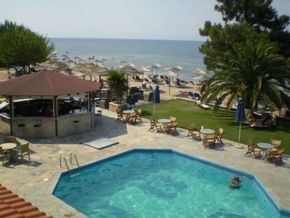 Grcka hoteli letovanje, Tasos, Skala Rahoni, Hotel Rachoni Bay-Resort, pool