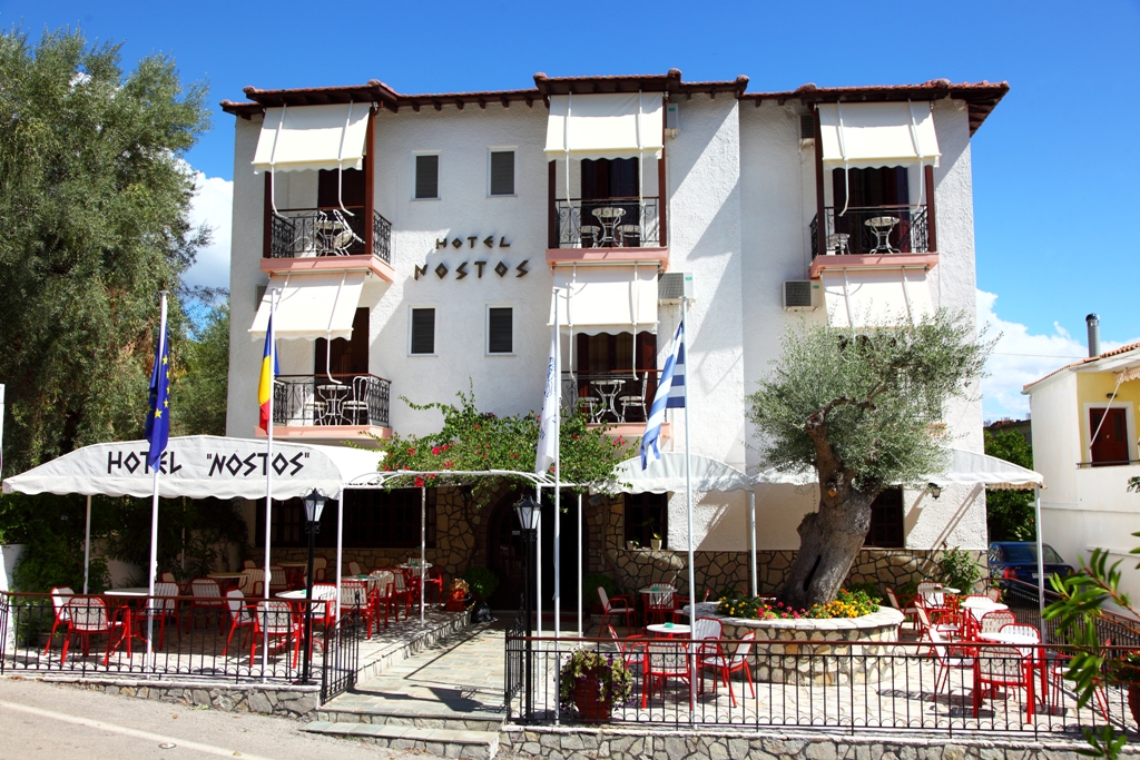 Grcka hoteli letovanje, Lefkada, Perigiali, Hotel Nostos, eksterijer