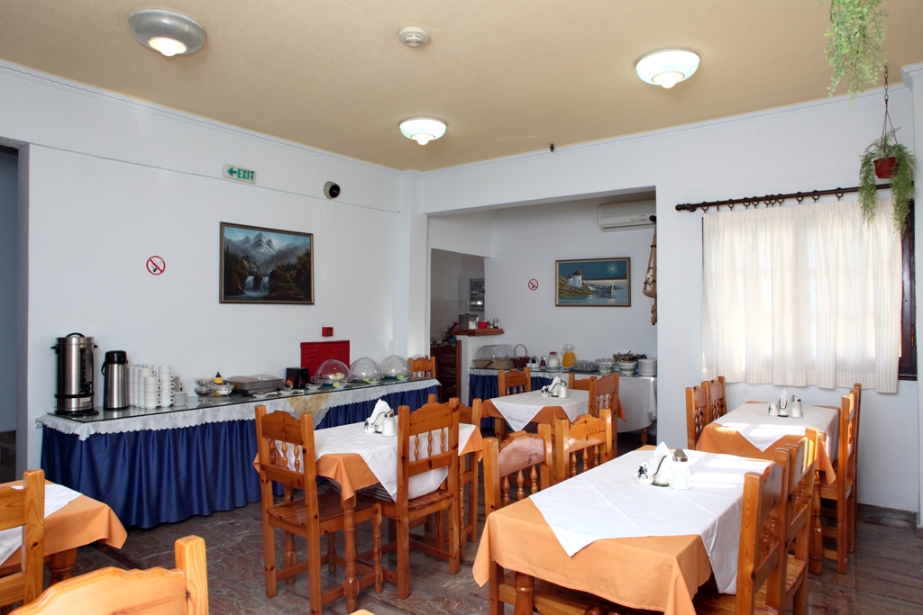 Grcka hoteli letovanje, Lefkada, Perigiali, Hotel Nostos,  restoranska sala
