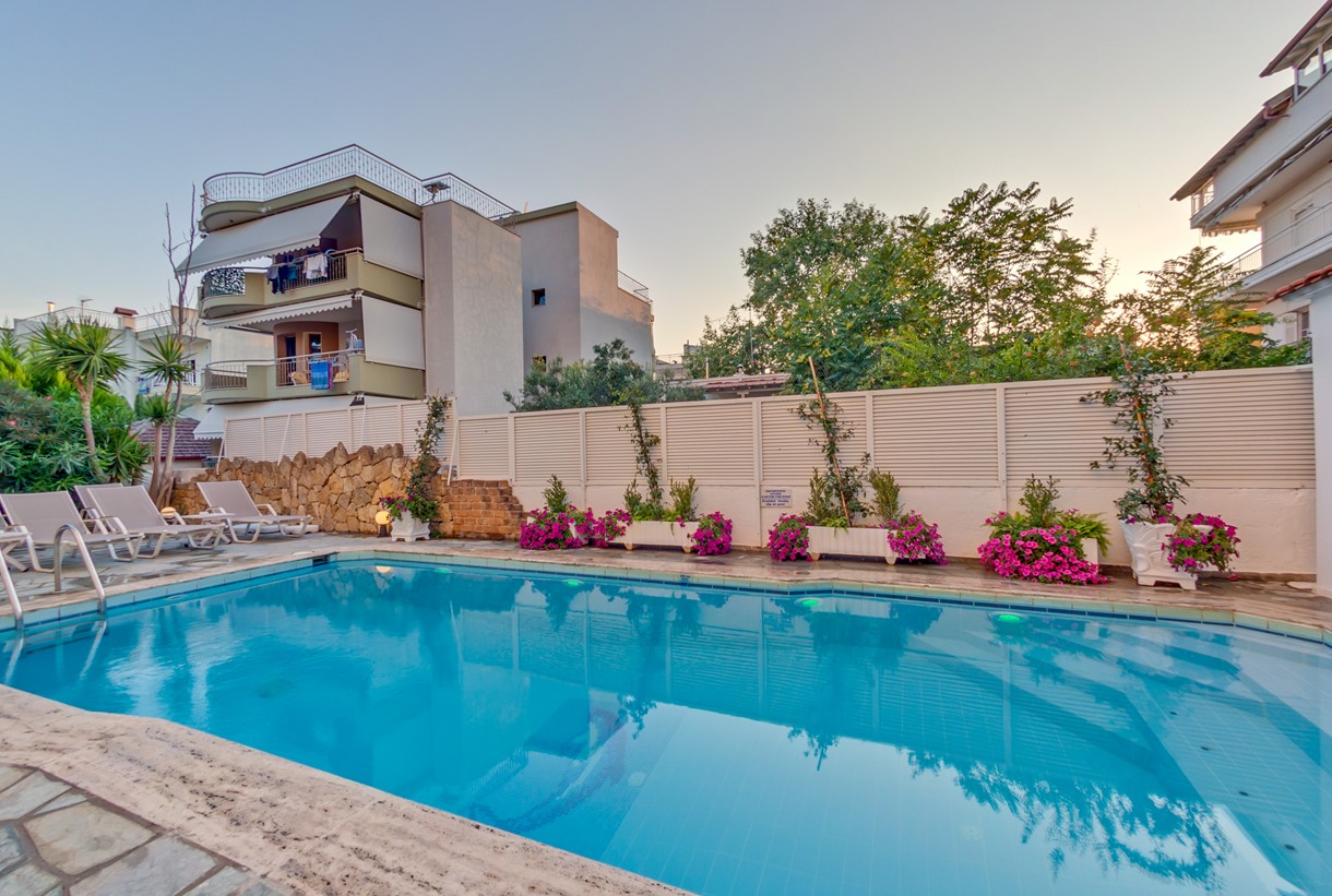 Grcka hoteli letovanje, Halkidiki, Nea Kalikratija,Alkyonis,bazen