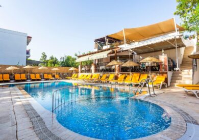 Letovanje Turska autobusom, Bodrum, Hotel Kriss,bazen u hotelu