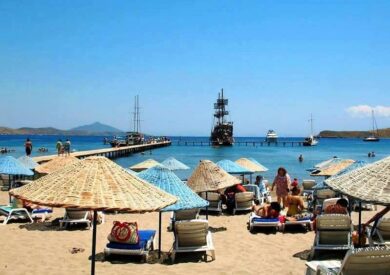 Letovanje Turska autobusom, Bodrum, Hotel Kriss,plaža