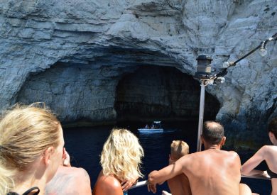 Antipaksos - Papanikolau pećina, jonska obala apartmani, leto Grčka