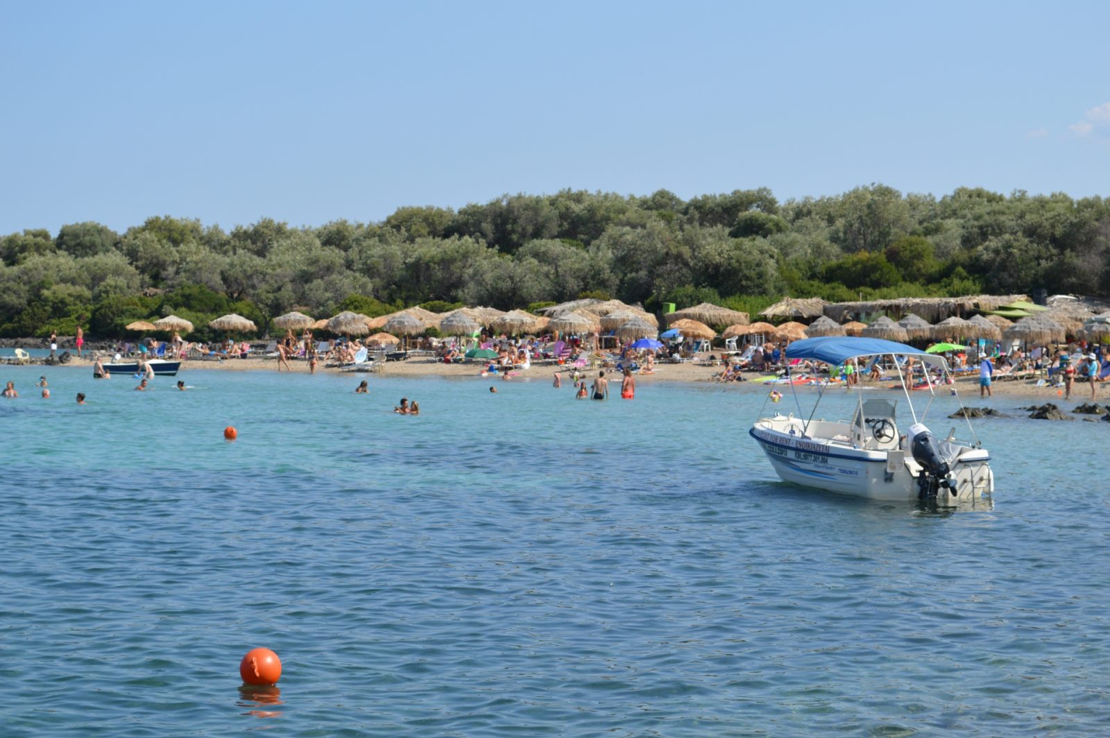 Lihadonisia plaža, Evija apartmani, letovanje Pefki Grcka