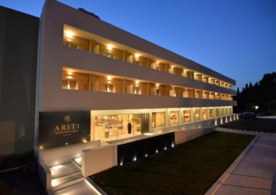 Grcka hoteli letovanje, Krf, ,Kanoni, hotel Ariti Grand,spolja