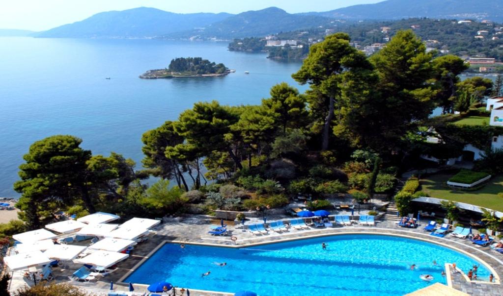 Grcka hoteli letovanje, Krf, ,Kanoni, Corfu Holiday Palace,panorama