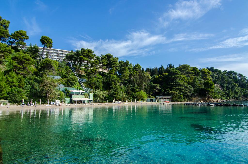 Grcka hoteli letovanje, Krf, ,Kanoni, Corfu Holiday Palace,panorama plaže