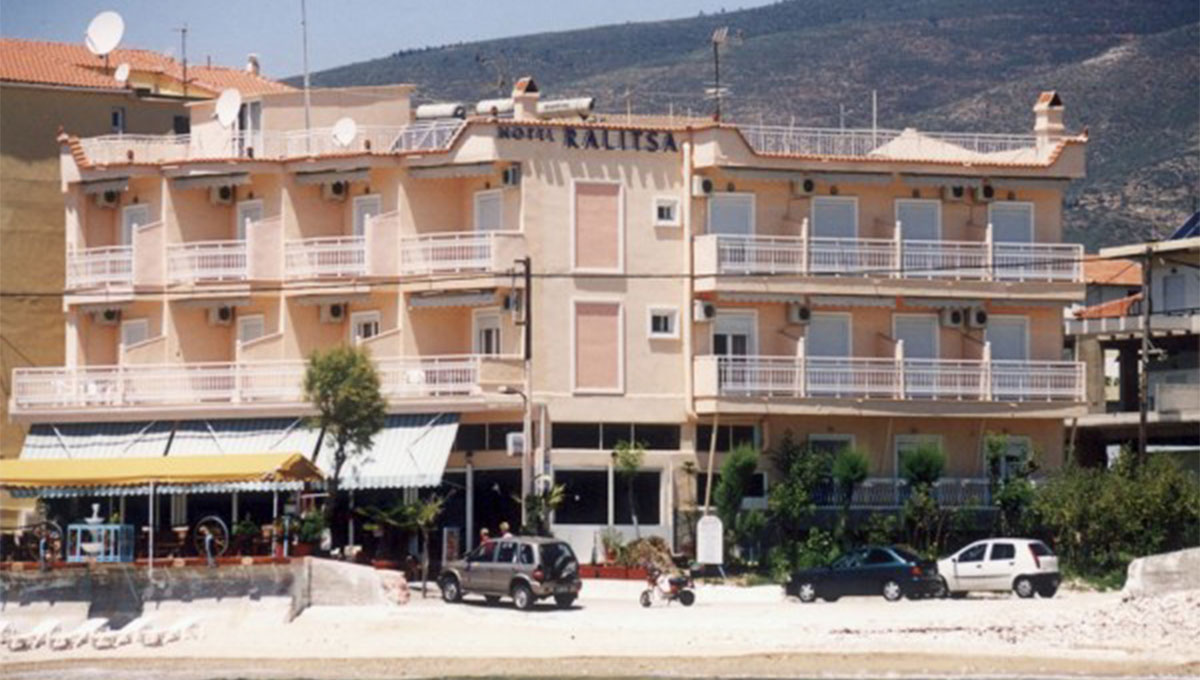 Grcka hoteli letovanje, Tasos, Limennaria,hotel Ralitsa,spolja