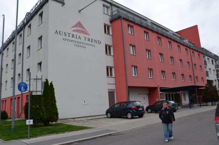 Putovanje Beč, evropski gradovi, hotel Arion city,eksterijer