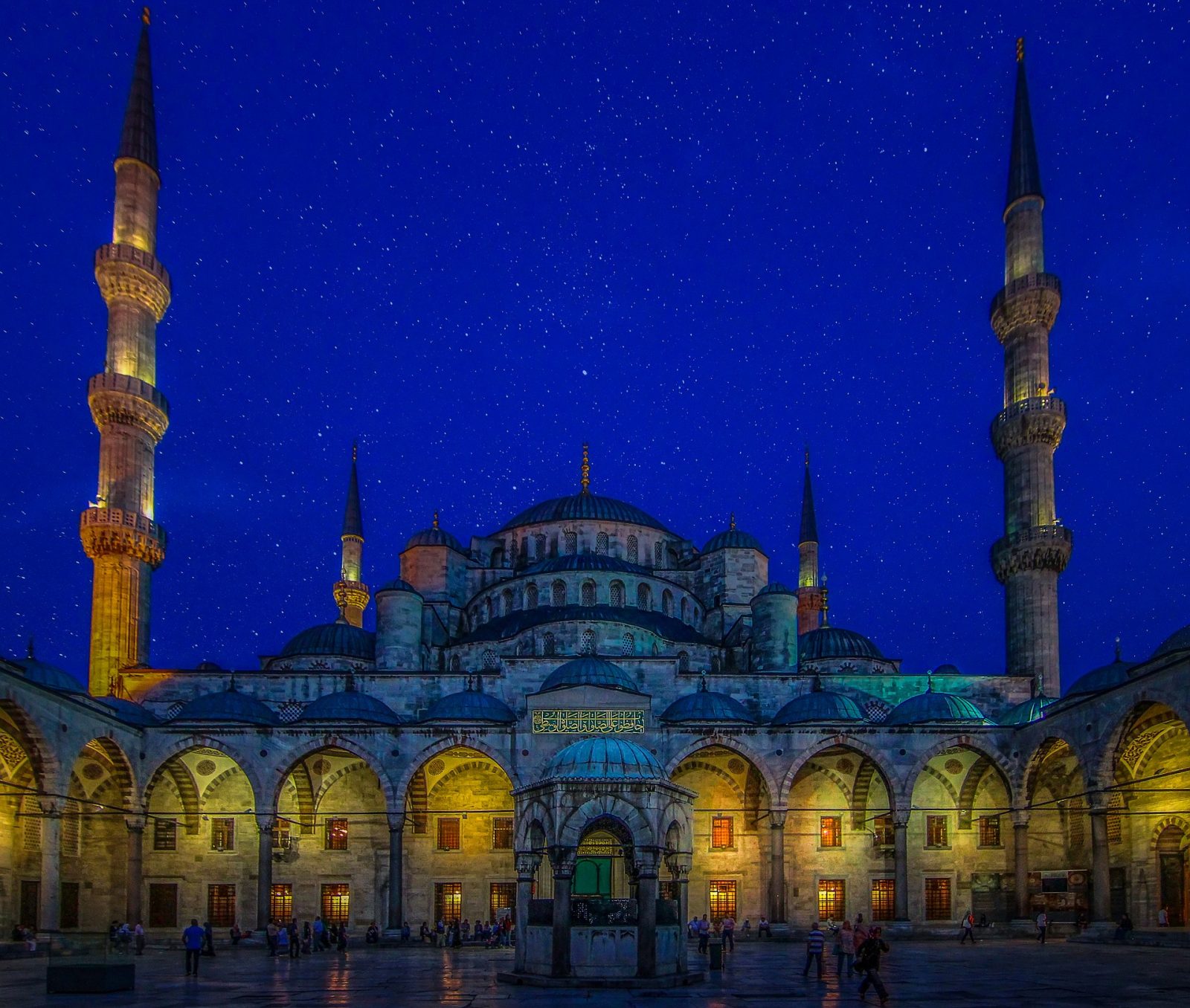 Mramorno more, Istanbl, Turska, Evropski gradovi, Plava džamija
