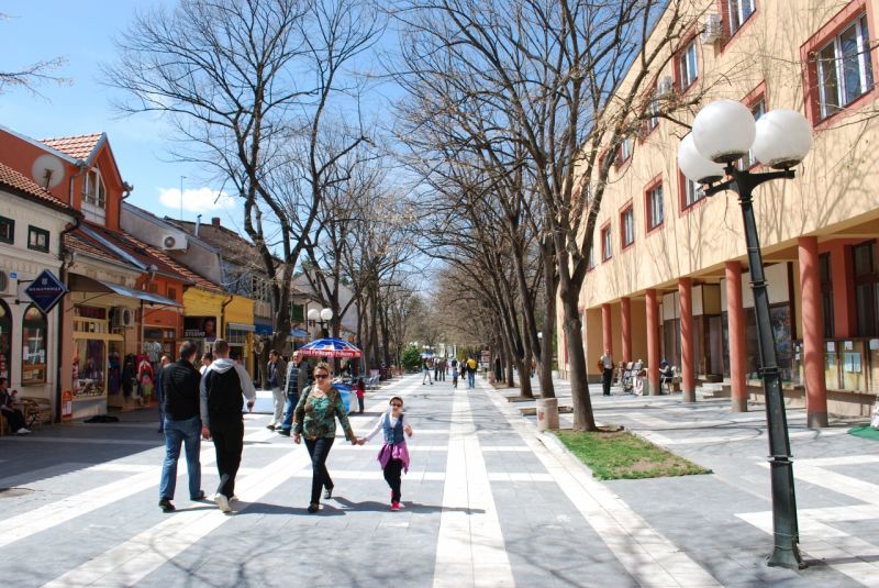 Sokobanja, Stari Zavod, Banje Srbije, šetalište