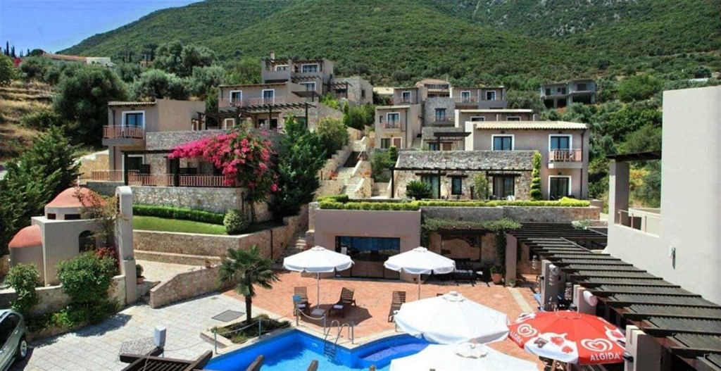 Grcka hoteli letovanje, Lefkada, Nikiana, Hotel Vergina star, spoljašnji izgled