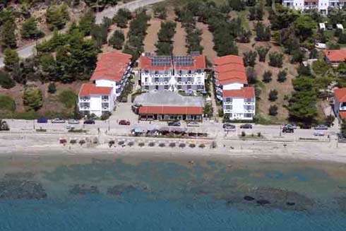 Grcka hoteli letovanje, Halkidiki, 
 Hotel Dolphin Beach,eksterijer