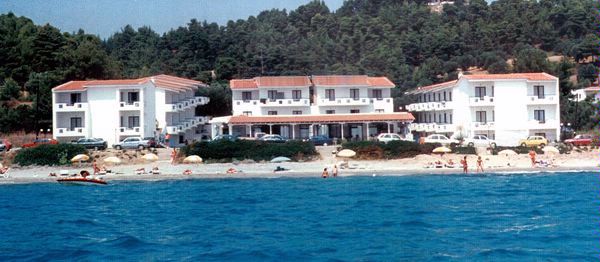 Grcka hoteli letovanje, Halkidiki, 
 Hotel Dolphin Beach,pogled sa mora