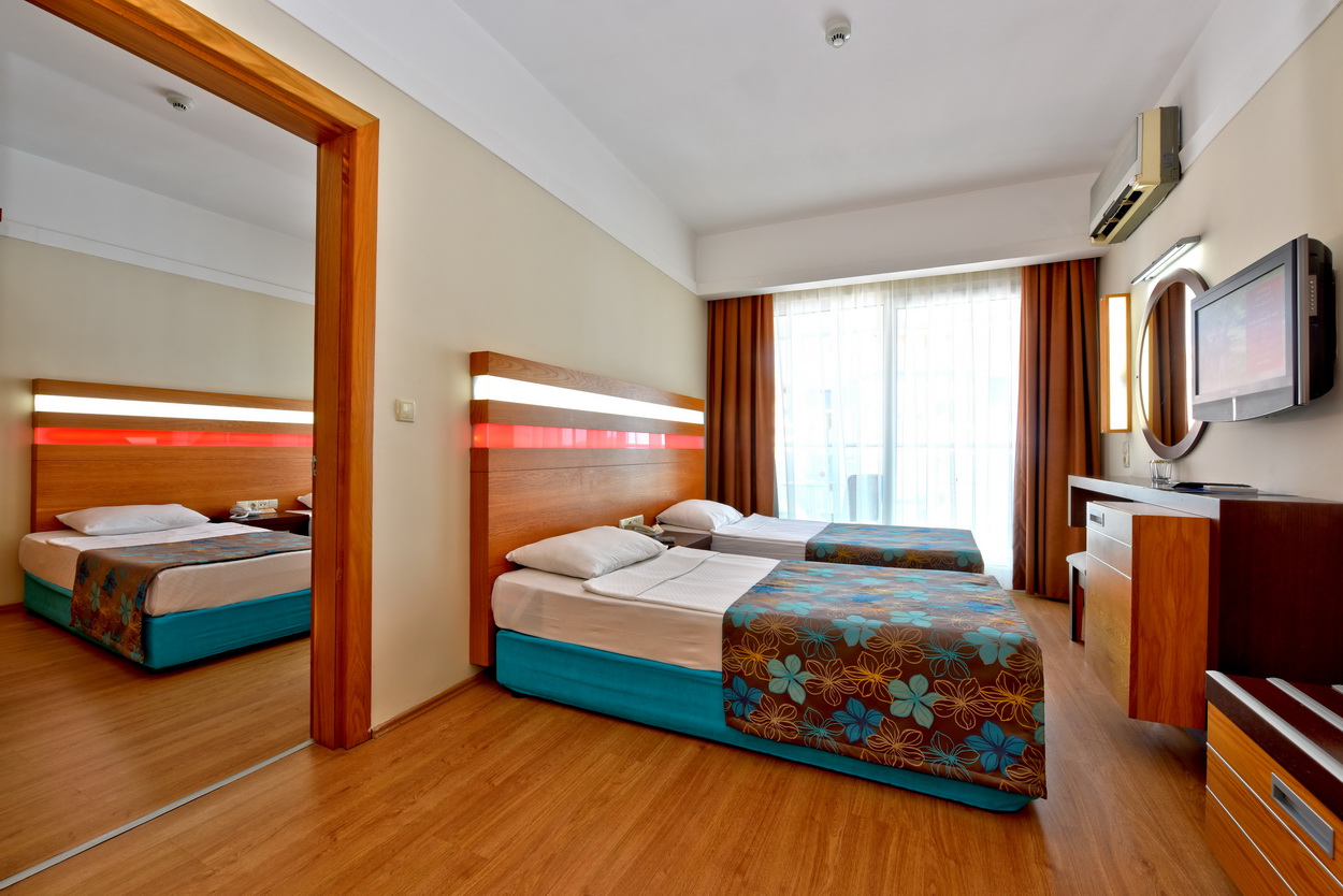 Letovanje Turska,avionom, Alanja, hotel Sultan Sipahi Resort,porodična soba