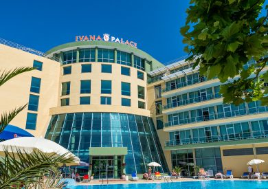 Letovanje Bugarska autobusom, Sunčev breg, Hotel Ivana Palace, spoljašnji izgled