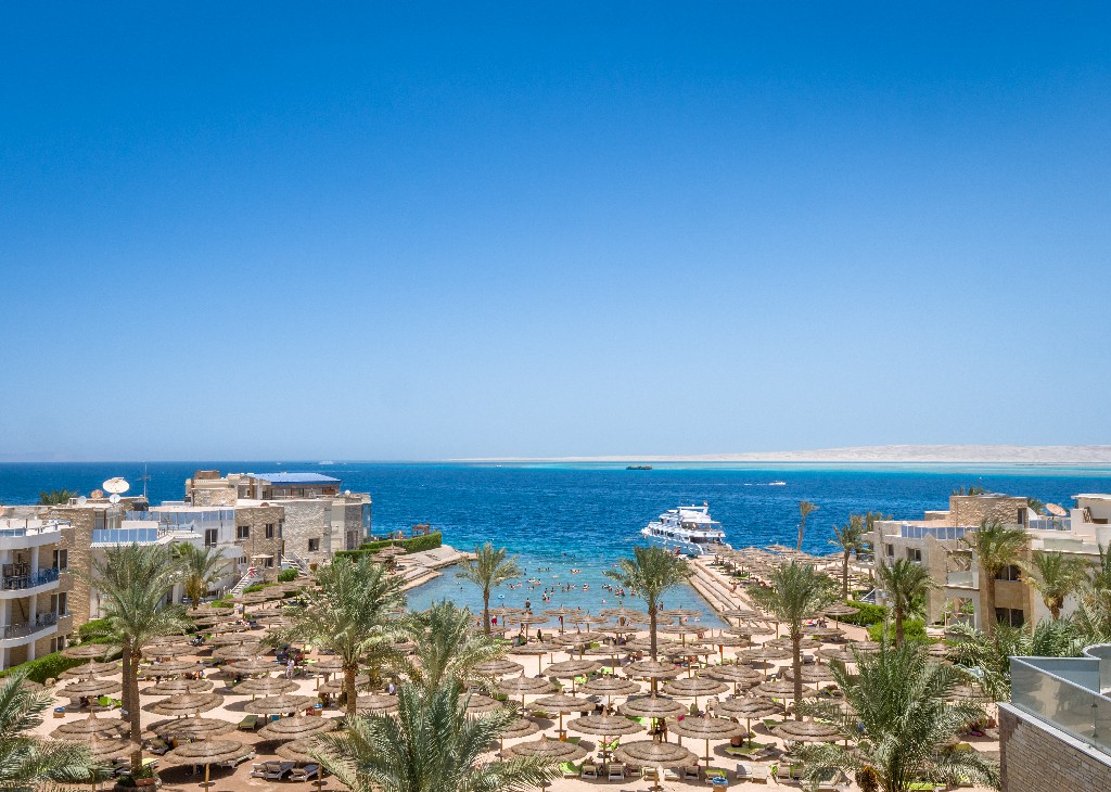 Letovanje Egipat avionom, Hurgada, Hotel Sea Gull, izgle plaže