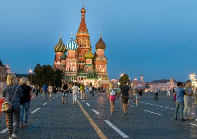 Putovanje Rusija, evropski gradovi,avionom,crkva Vasilija Blaženog